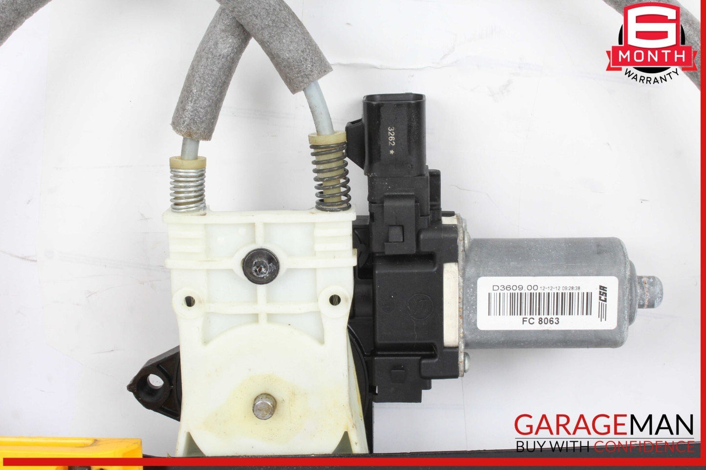 09-15 Jaguar XF XFR X250 Rear Left Driver Side Window Regulator Motor OEM