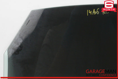 12-18 Audi A6 S6 Rear Left Driver Side Door Window Glass OEM