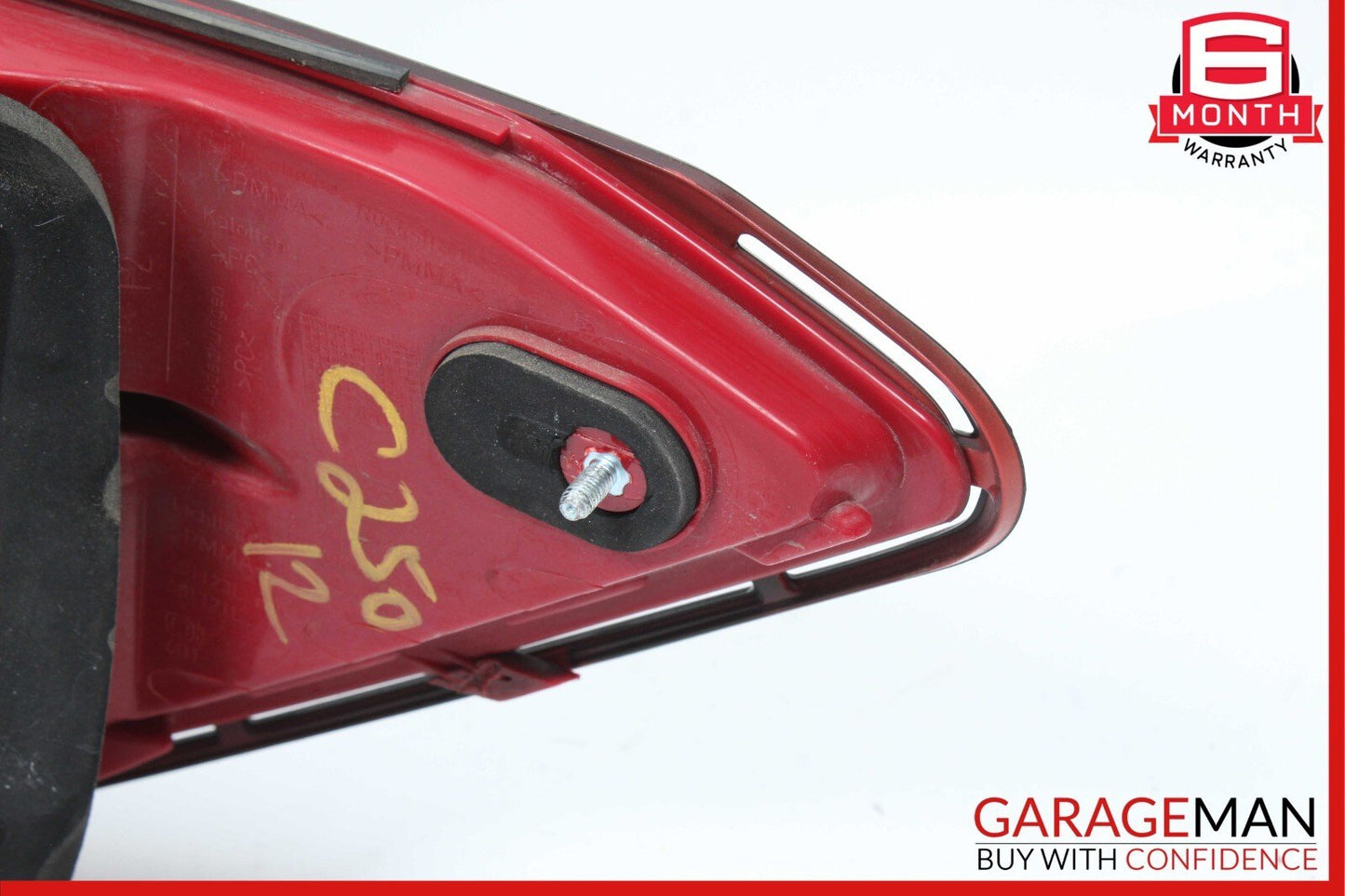 12-14 Mercedes W204 C250 C300 C350 Rear Left Side Taillight Tail Light Lamp