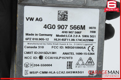 12-18 Audi S6 A7 Rear Left Driver Side Lane Change Assist Blind Spot Module OEM