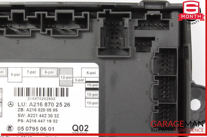 07-14 Mercedes W216 CL550 CL63 AMG Left Driver Side Door Control Module OEM