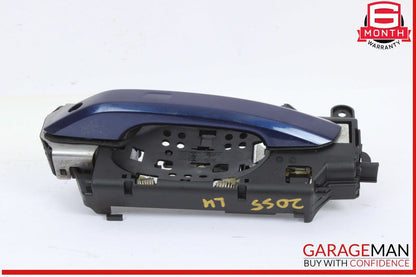 17-24 Audi S5 A5 RS5 Front Left Driver Side Exterior Door Handle Blue OEM