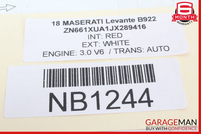 14-20 Maserati Levante M161 Ghibli Floor Shifter Gear Shift Selector Box OEM