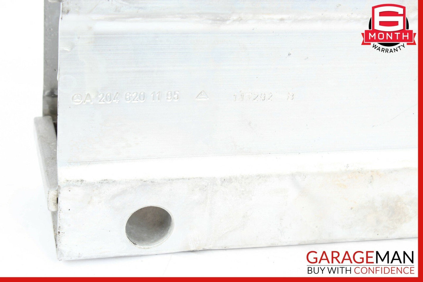 08-14 Mercedes W204 C300 Front Left Bumper Reinforcement Impact Bracket Bar OEM