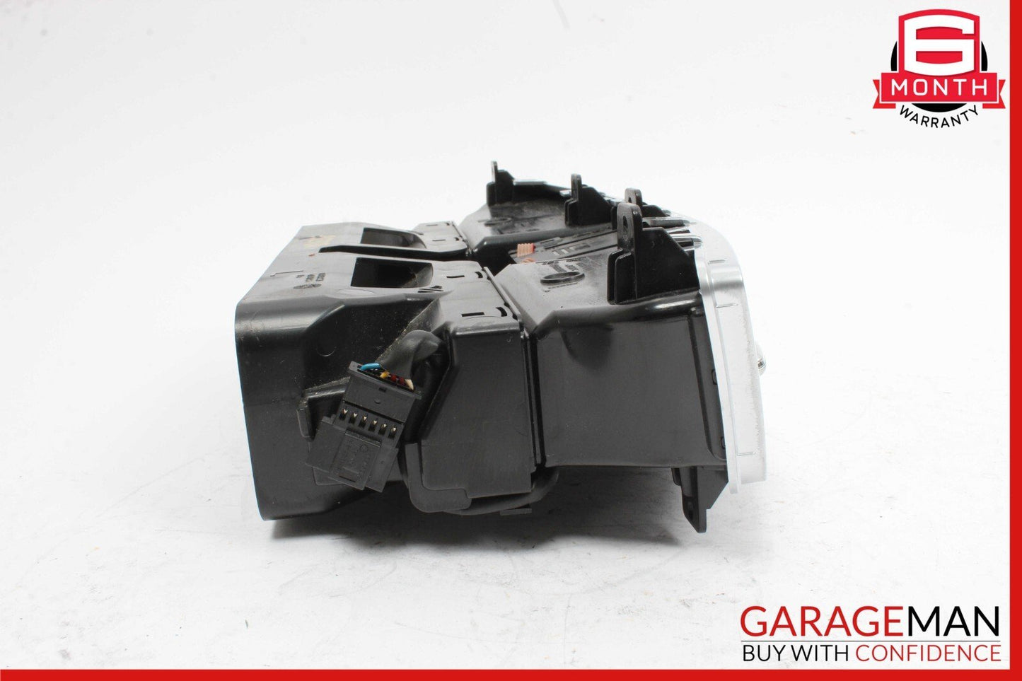 07-13 Mercedes W221 S550 S450 Center Dash A/C Air Vent Trim Clock 2218300954 OEM