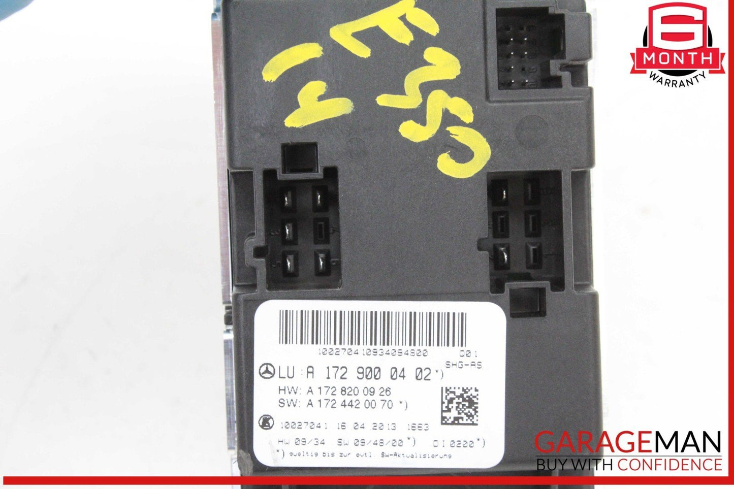 11-20 Mercedes W212 E350 SLC300 SL550 Seat Airscarf Control Module Unit OEM