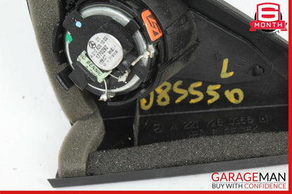 07-13 Mercedes W221 S350 S550 S63 Front Left Door Tweeter Speaker Cover Black
