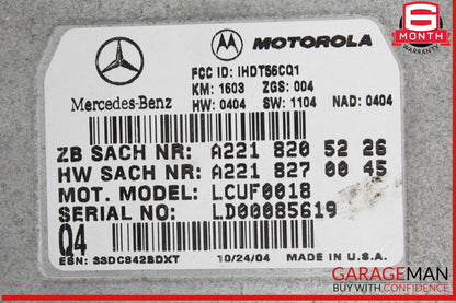 Mercedes W209 CLK350 ML350 Voice Communication Control Module 2218708726 OEM