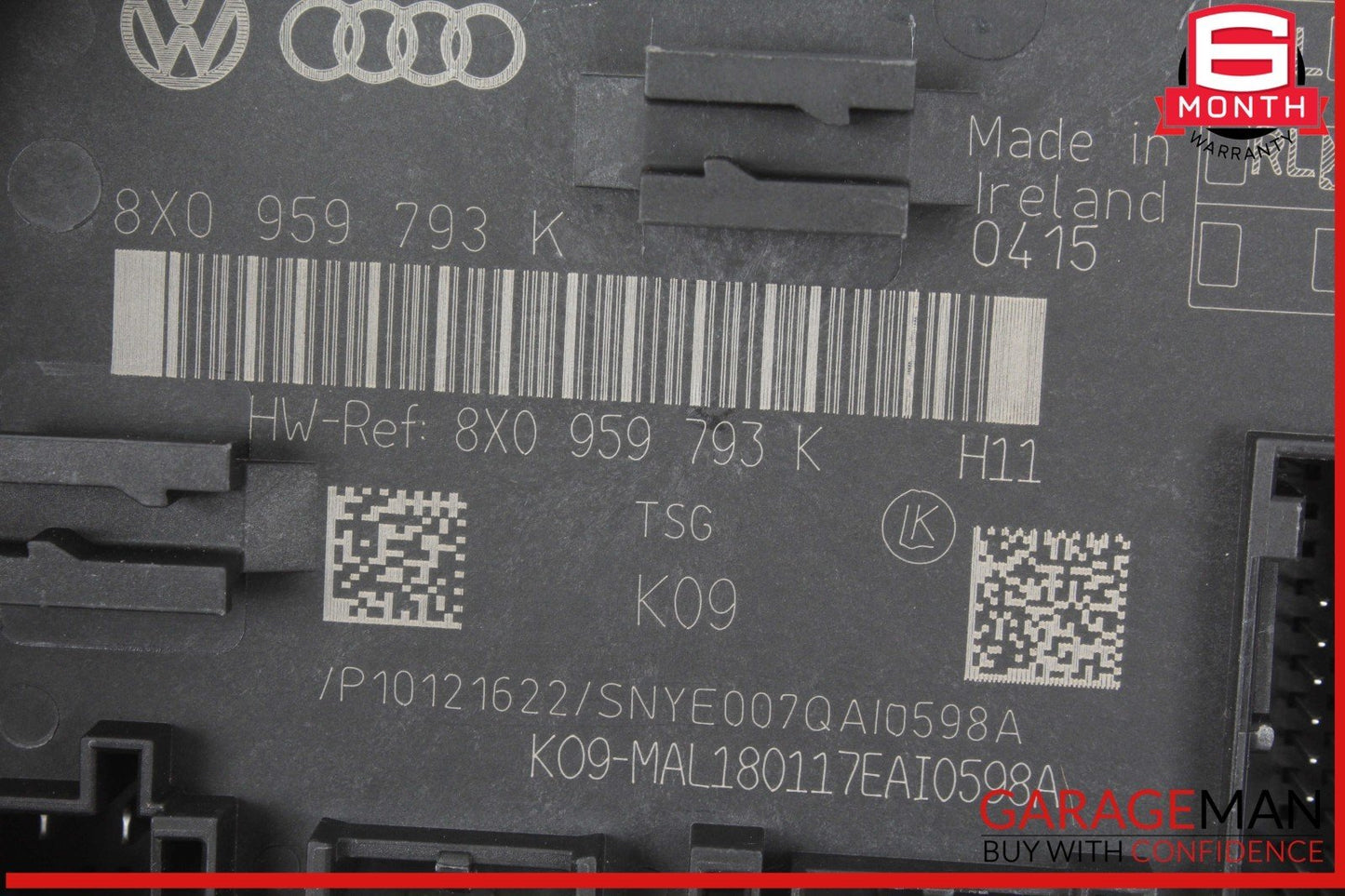 15-18 Audi Q3 Front Left Driver Side Door Control Module 8X0959793K OEM
