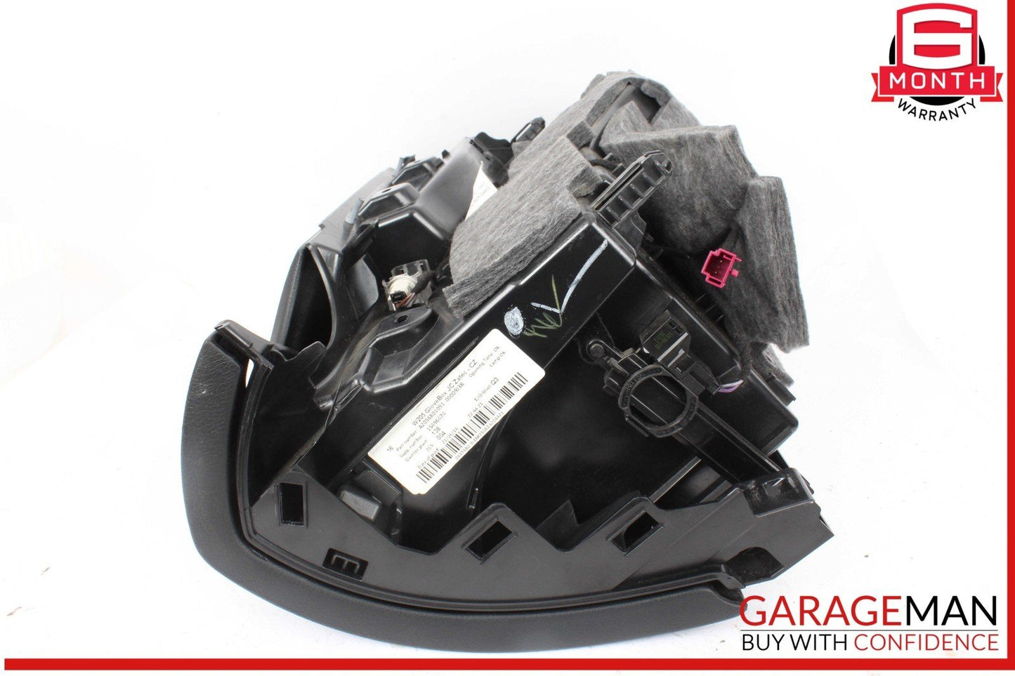 15-20 Mercedes W205 C300 C400 Dashboard Glove Box Compartment Tray Black OEM