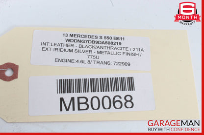 07-13 Mercedes W221 S550 CL550 Left Side Dashboard AC A/C Air Vent Black OEM