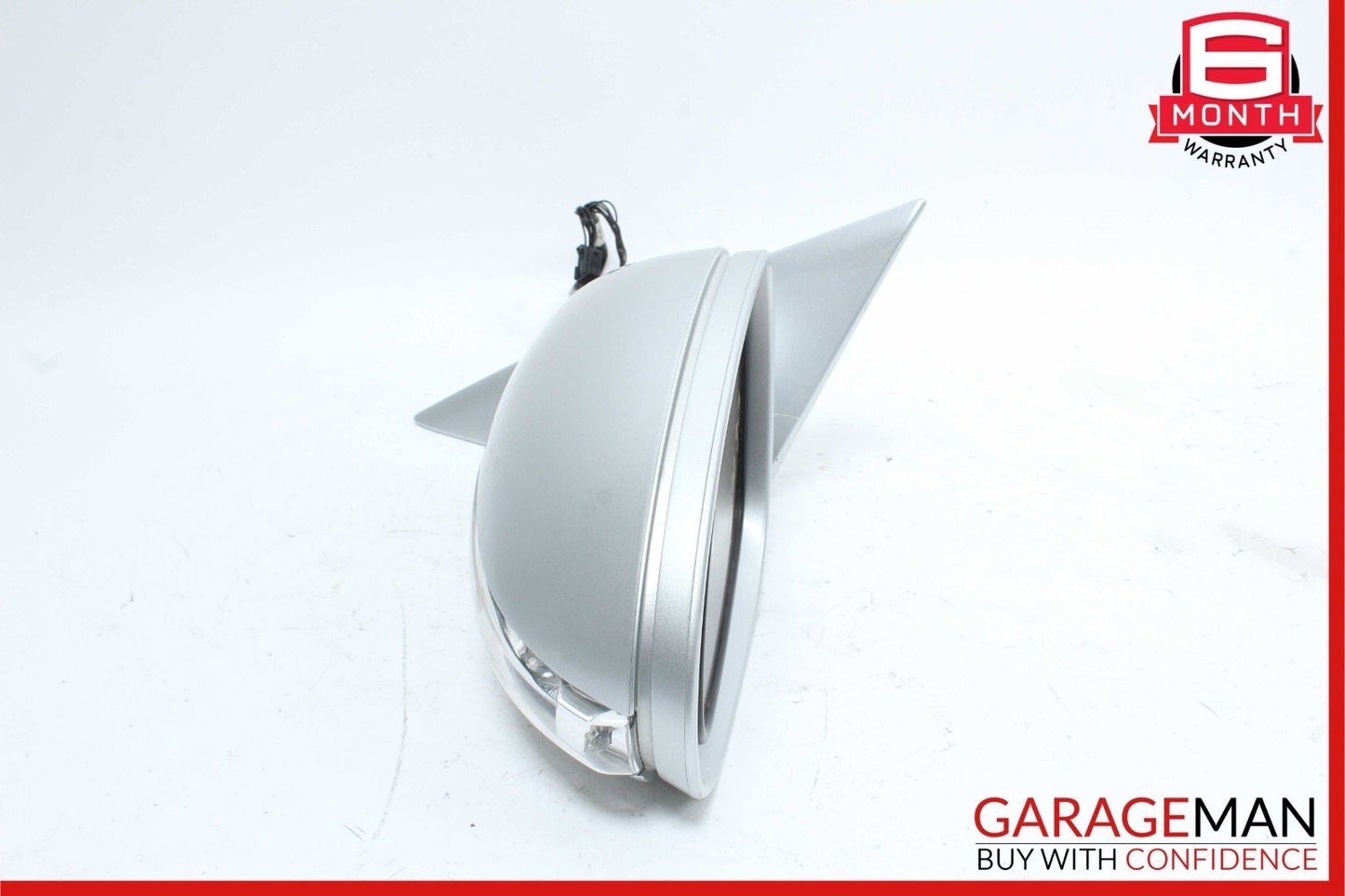 06-08 Mercedes W219 CLS500 Front Left Side Door Mirror Rear View Silver OEM