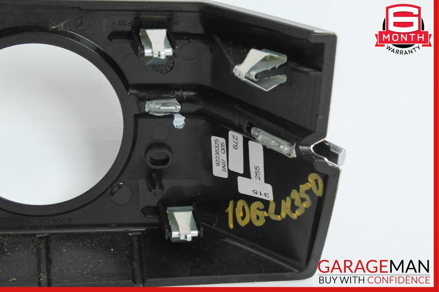 10-12 Mercedes X204 GLK350 Front Right Side Dash Dashboard Trim Bezel Cover OEM