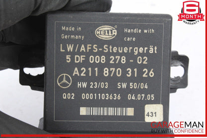 06-10 Mercedes W219 CLS63 AMG Headlight Head Light Lamp Control Module Unit OEM