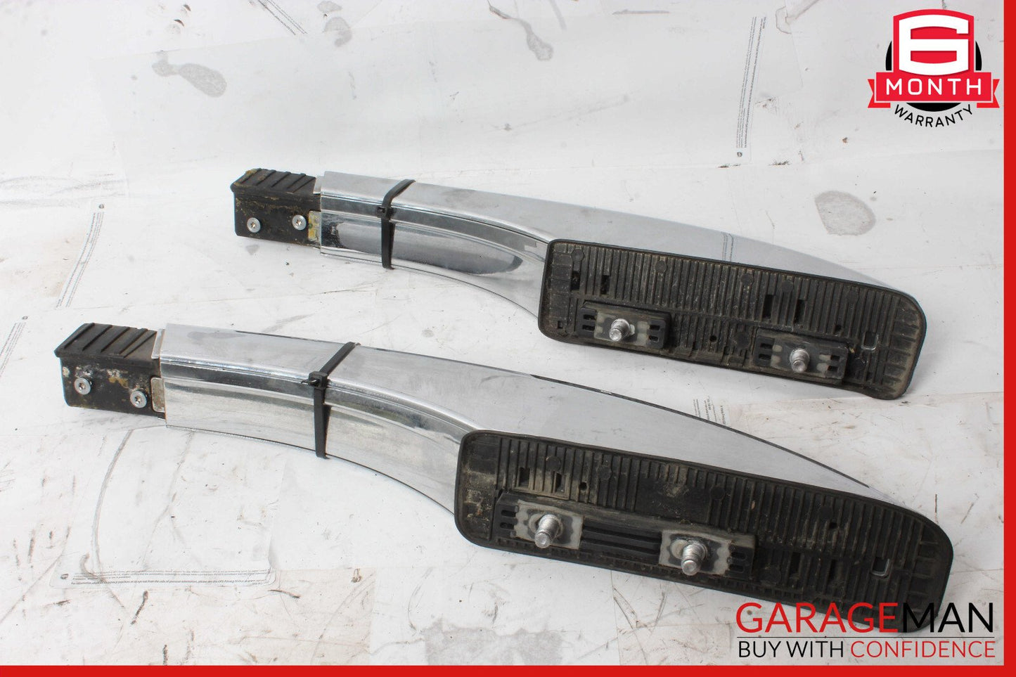 07-12 Mercedes X164 GL450 Baggage Roof Luggage Rack Rail Cover Caps Set