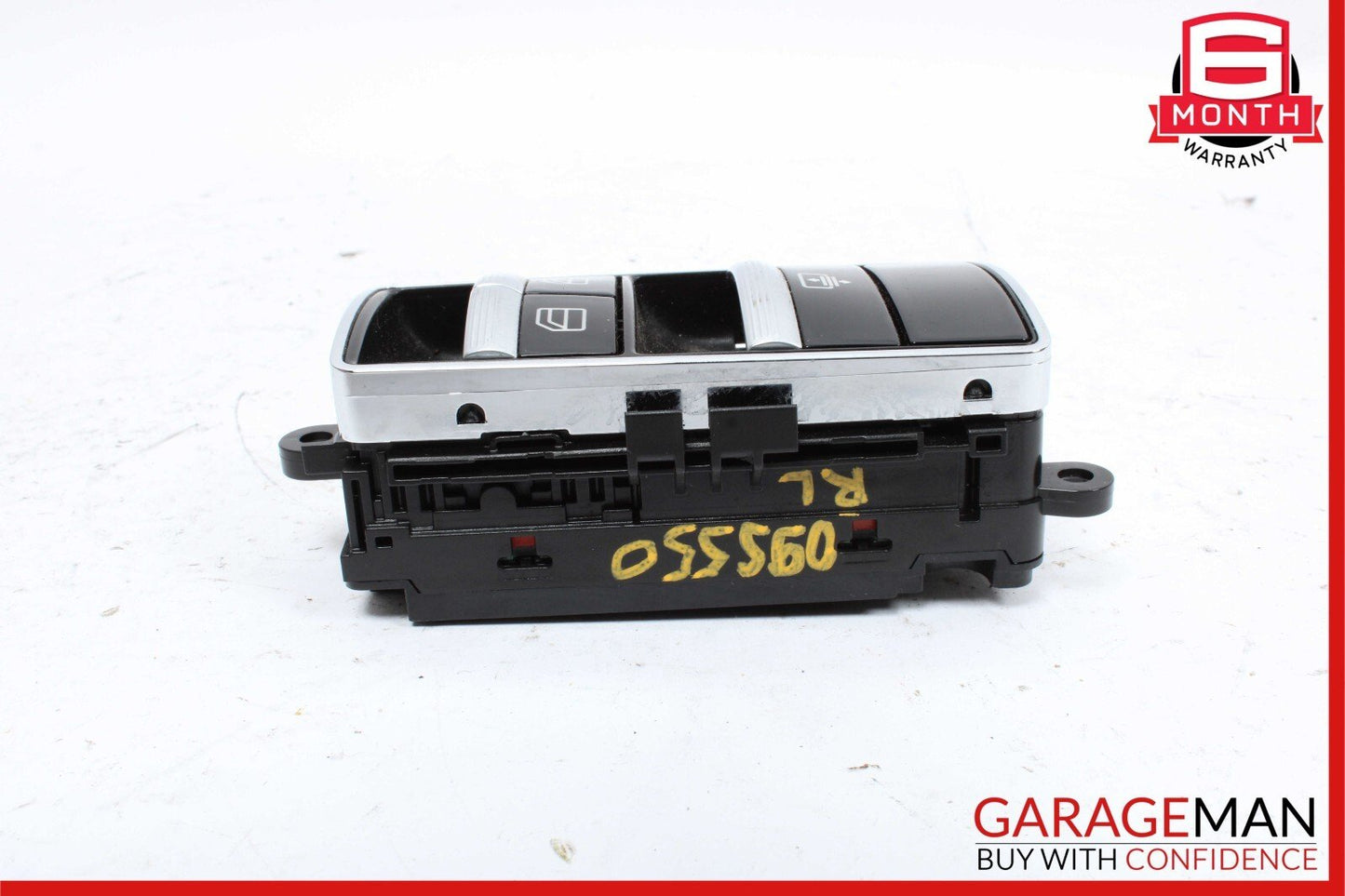 07-13 Mercedes W221 S550 S600 S63 Rear Window Glass & Shade Regulator Switch OEM