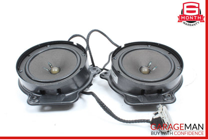 00-06 Mercedes W220 S55 AMG Rear Left & Right Door Audio Sound Speaker Set OEM