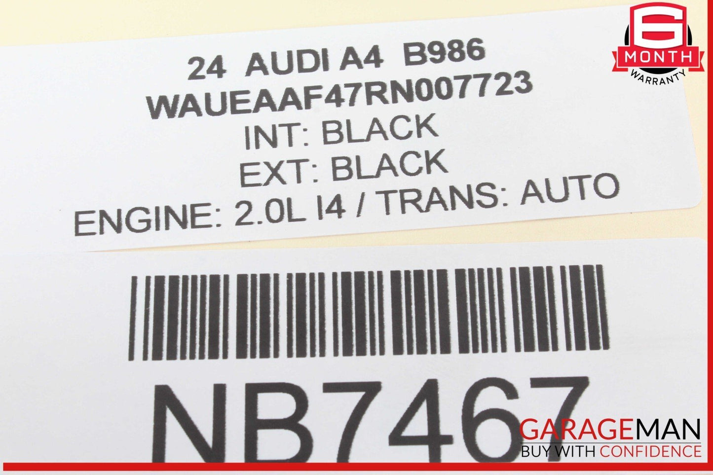 17-24 Audi A4 Rear Left or Right Side Door Control Module Unit 4M8959795P OEM