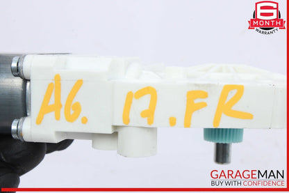12-18 Audi A6 S6 SQ5 Front Right Side Window Regulator Motor 8K0959802B OEM