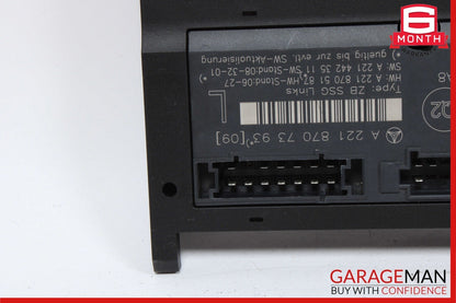 07-13 Mercedes W221 S550 S63 Front Left Driver Side Under Seat Control Unit OEM