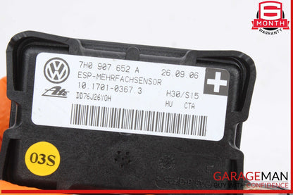 07-15 Audi Q7 Yaw Rate Acceleration Speed Sensor Control Module Unit OEM