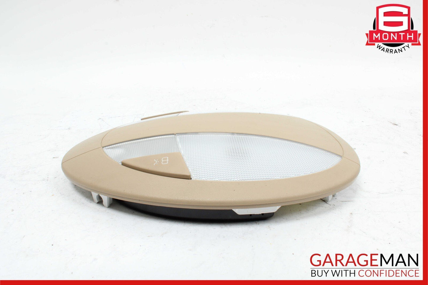 06-11 Mercedes W211 E550 E350 CLS550 Rear Overhead Dome Light Reading Map Brown
