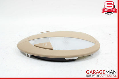06-11 Mercedes W211 E550 E350 CLS550 Rear Overhead Dome Light Reading Map Brown