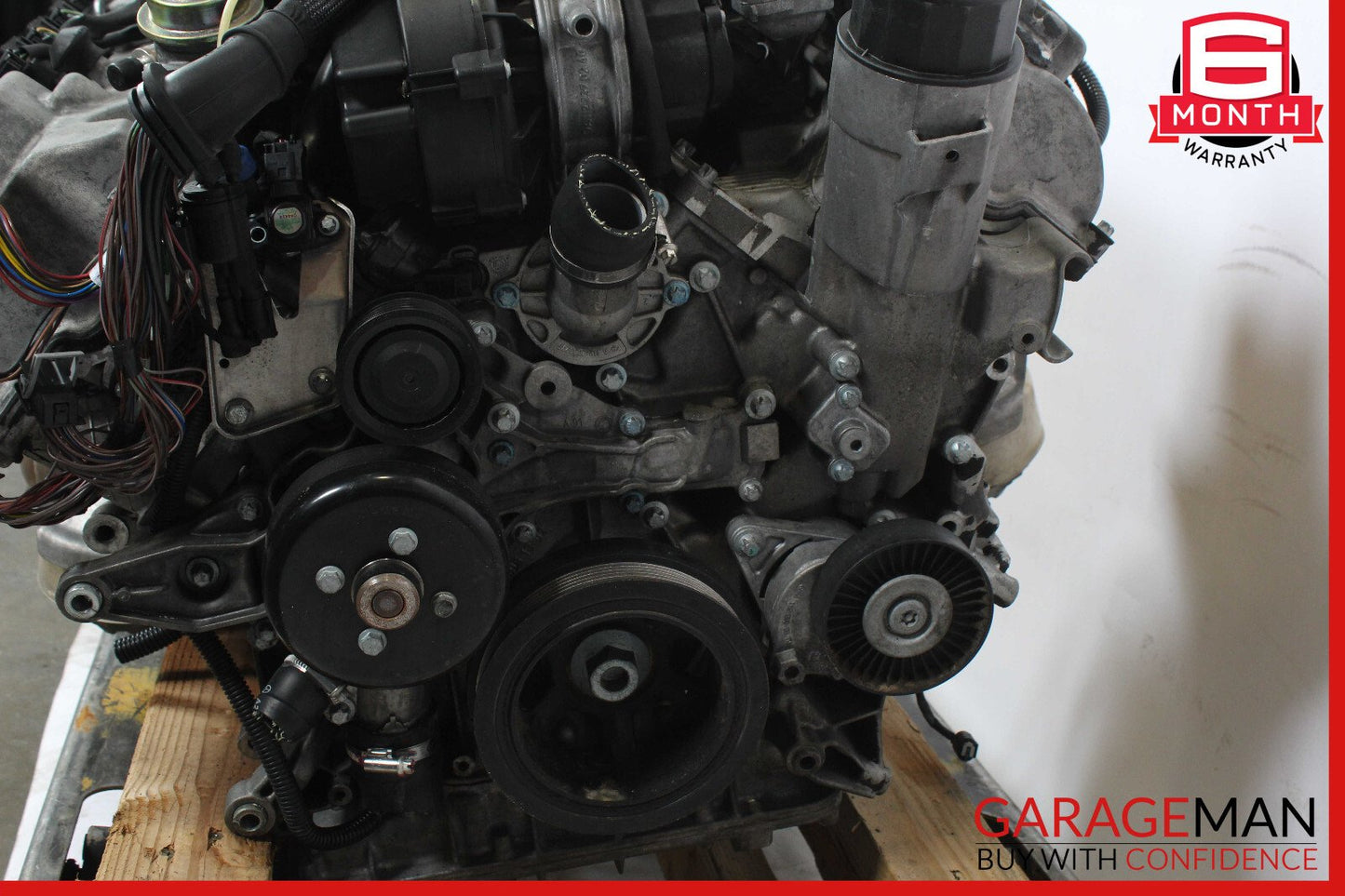 03-06 Mercedes R230 SL500 RWD Engine Motor Block Assembly OEM 134k