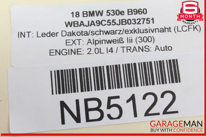 17-20 BMW 530E PDC Park Parking Distance Control Module Unit 6996327 OEM