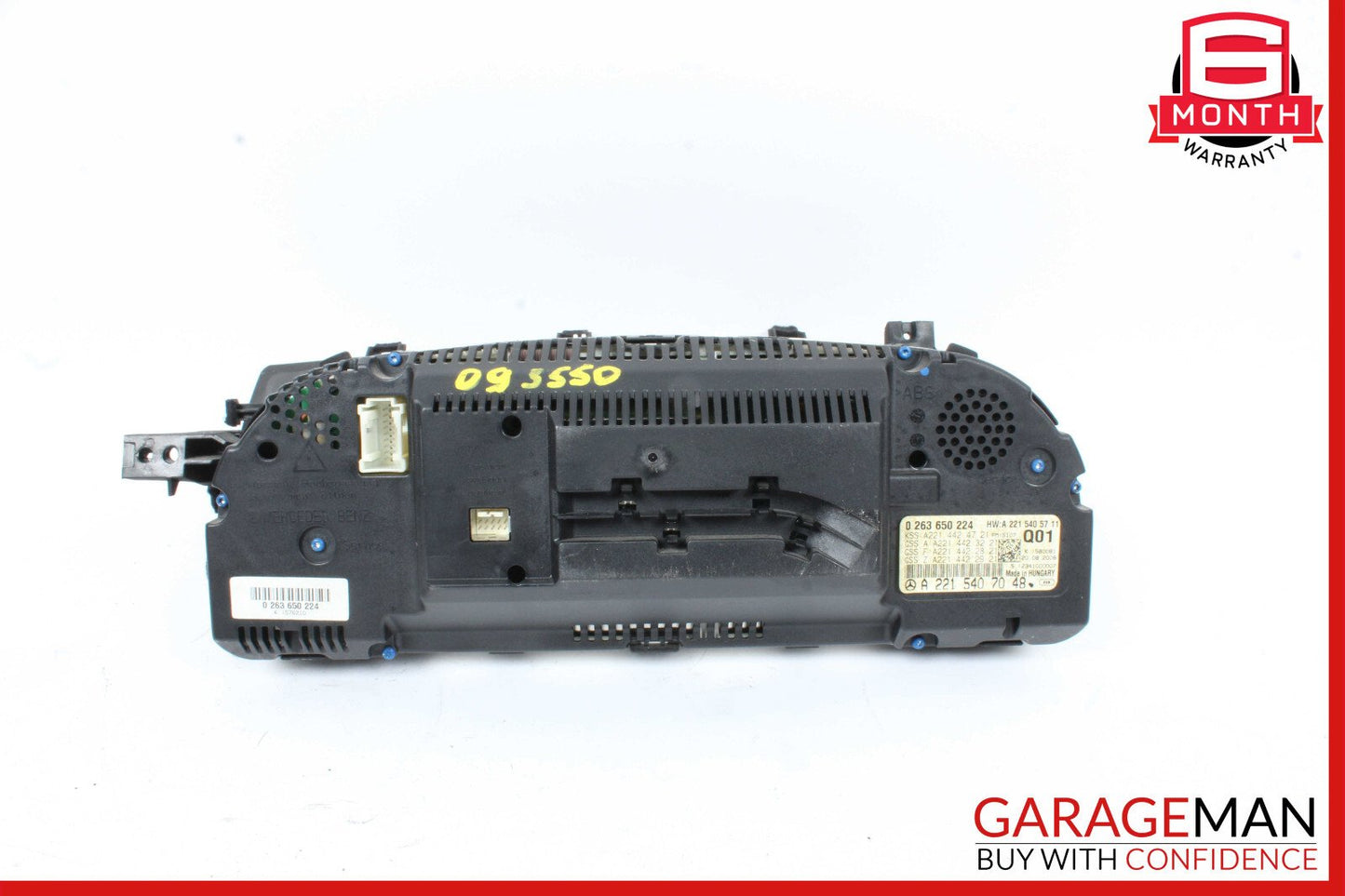 07-10 Mercedes W221 S550 CL550 CL600 Instrument Cluster Speedometer OEM