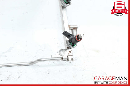 05-12 Mercedes W211 E350 C350 R350 Fuel Injector Rail w/ Fuel Injectors OEM