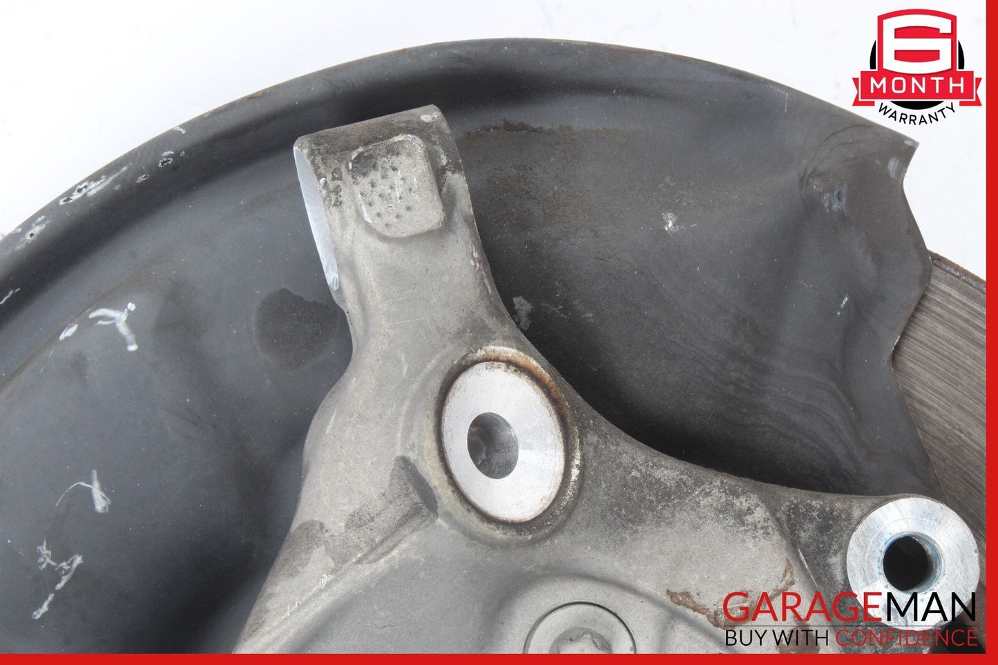 08-14 Mercedes W212 E350 Rear Right Side Spindle Knuckle Hub Bearing Brake Rotor