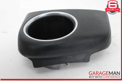 10-16 Porsche Panamera 970 E-Hybrid Center Console Cup Holder Black OEM