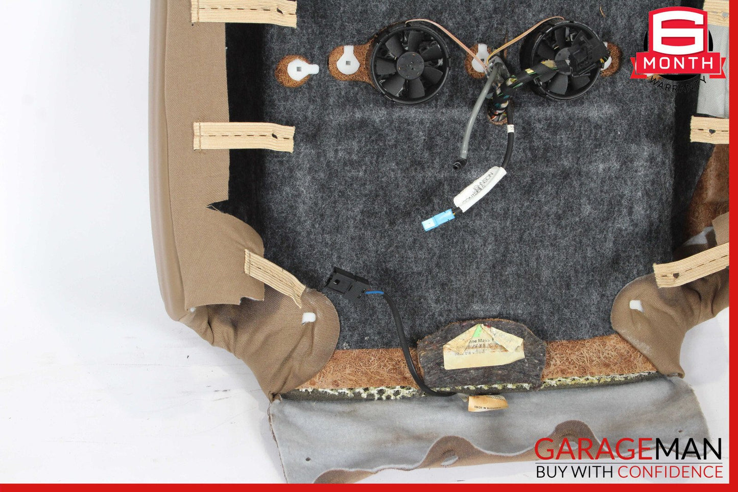 03-06 Mercedes W220 S600 Front Left Top Upper Seat Cushion OEM