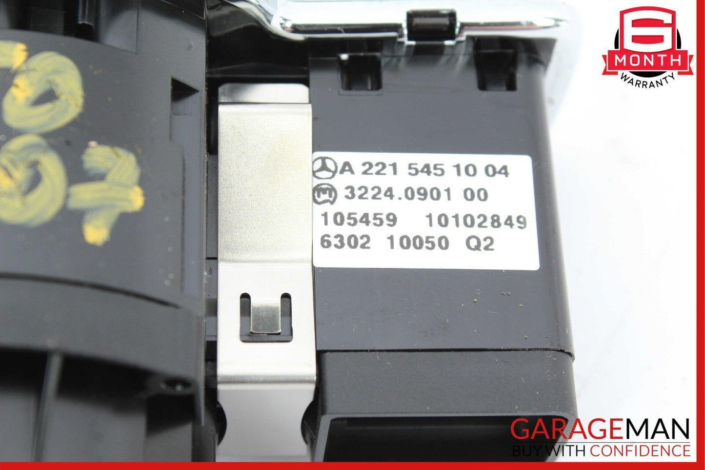 07-14 Mercedes W221 S550 S600 CL550 Headlight Head Light Switch Controller OEM