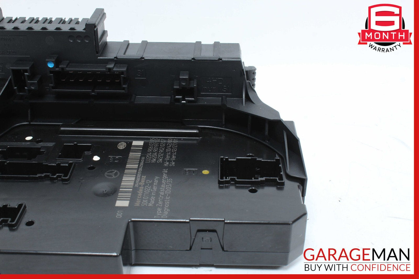 12-14 Mercedes W204 C250 C63 AMG Rear SAM Module Fuse Relay Box Assembly OEM
