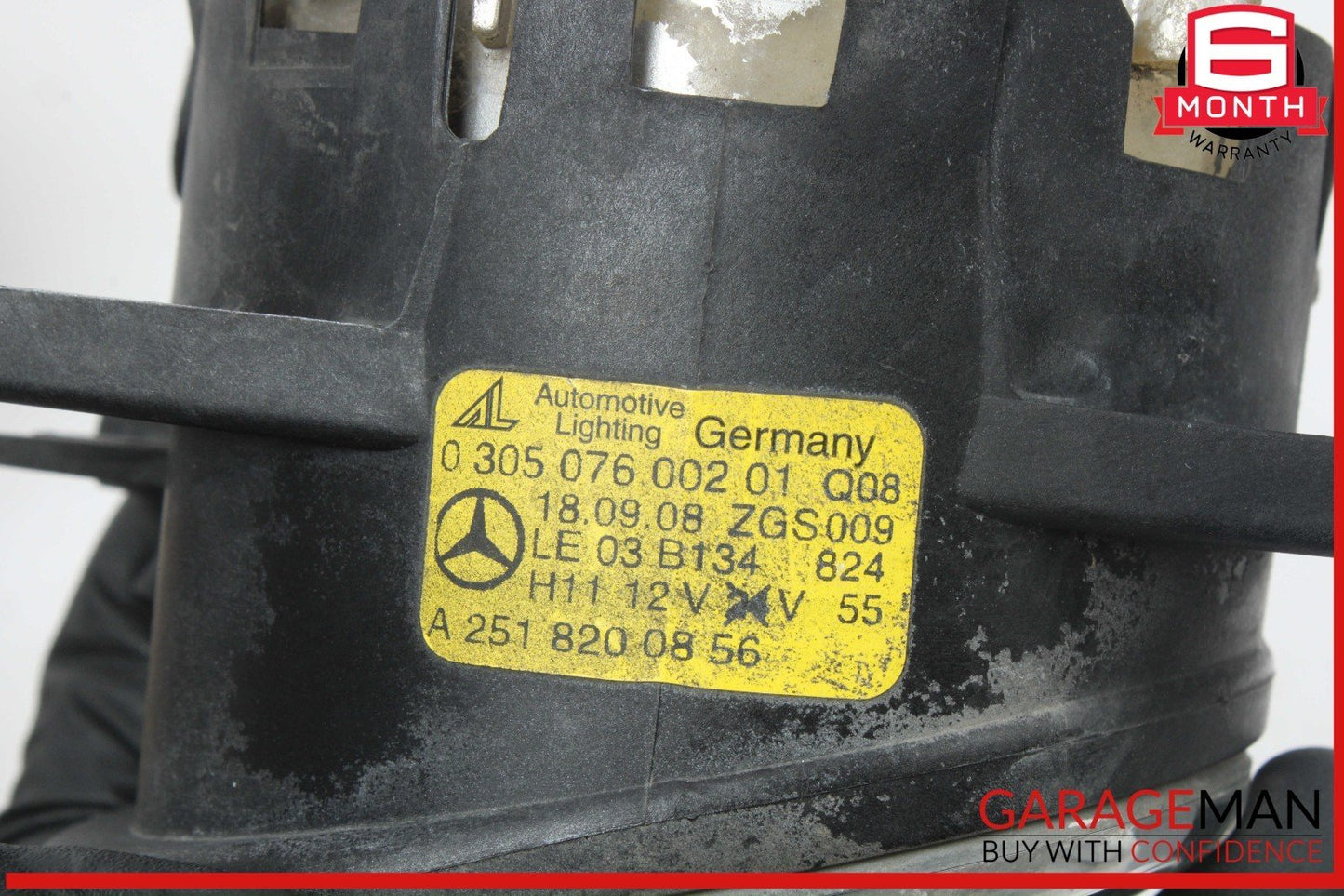 06-12 Mercedes W164 ML350 C350 E350 Front Right Side Bumper Fog Light Lamp OEM
