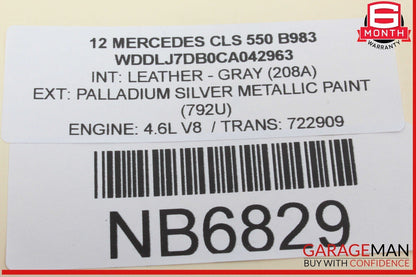 08-18 Mercedes W218 CLS550 CLS500 SLK350 E400 Front Left Side Door Control Module