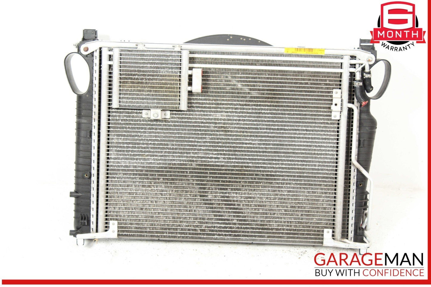03-08 Mercedes R230 SL550 SL500 Engine Motor Cooling Radiator Assembly OEM