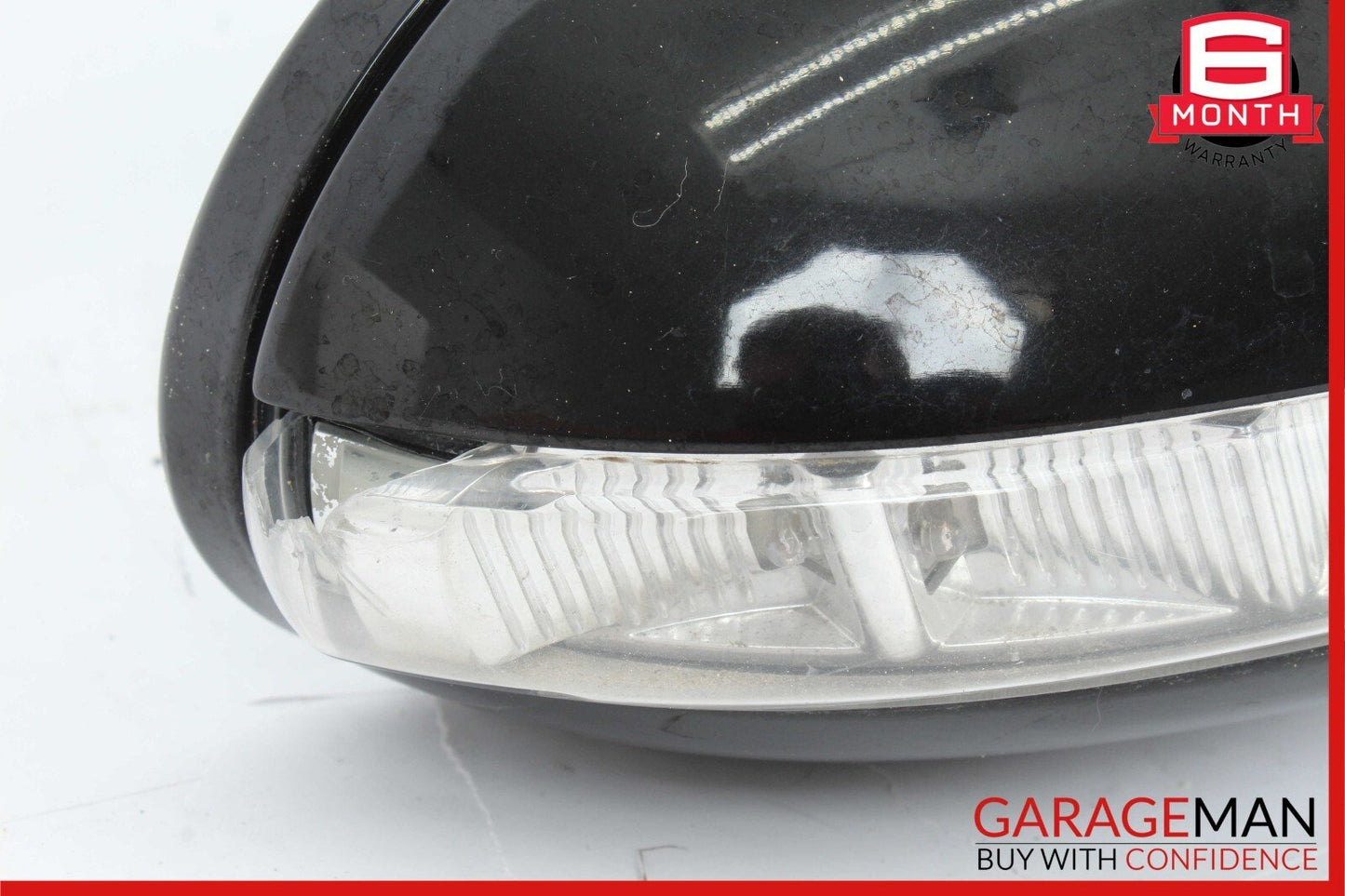 07-09 Mercedes W221 S550 S600 Right Side Mirror Door Rear View Black OEM