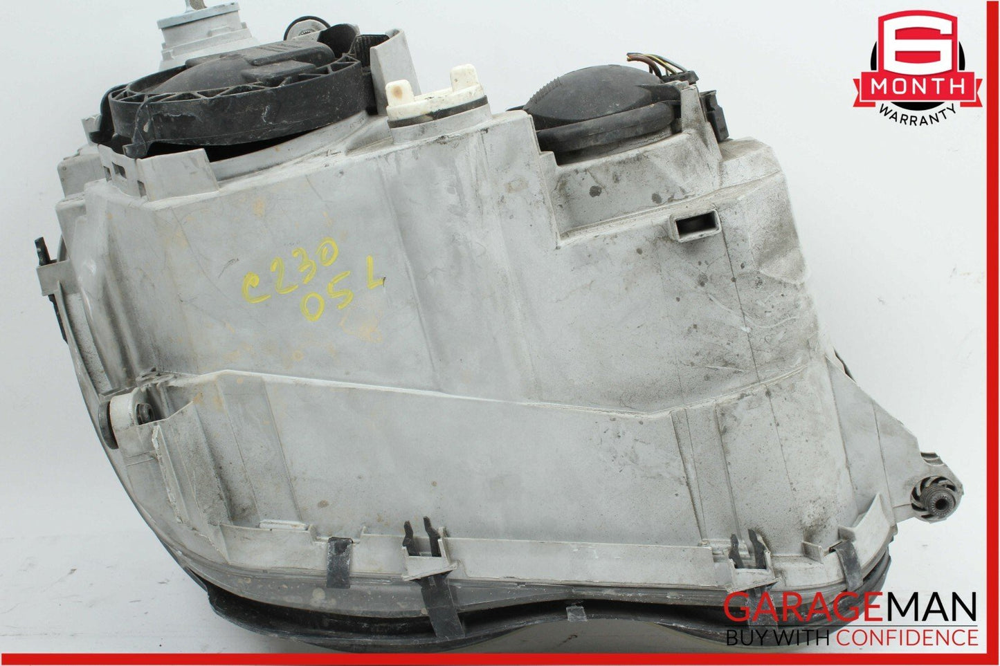 05-07 Mercedes W203 C230 Headlight Head Lamp Left Driver Side Halogen OEM