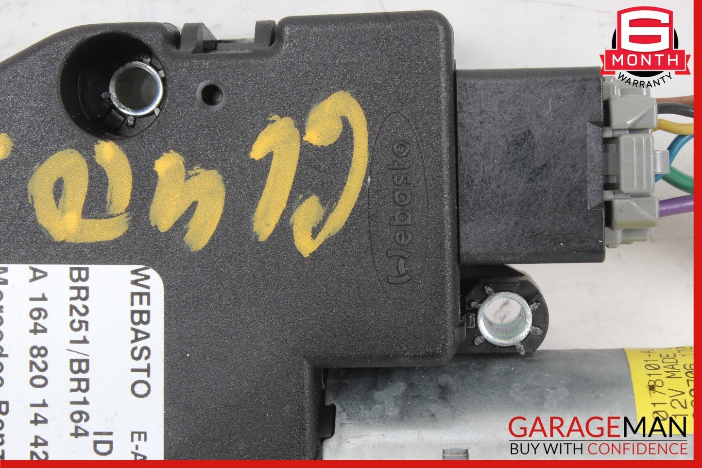 06-13 Mercedes X164 GL450 Panoramic Sunroof Sun Roof Motor 1648201442 OEM