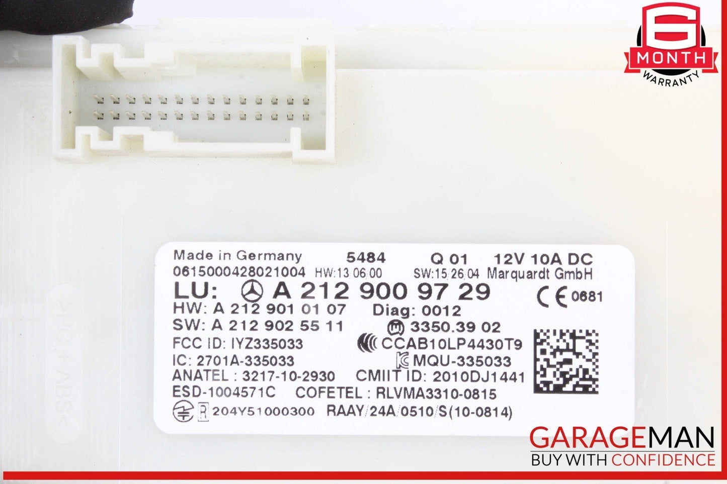 13-20 Mercedes W117 CLA250 SL550 ML400 Keyless Go Entry Control Module OEM