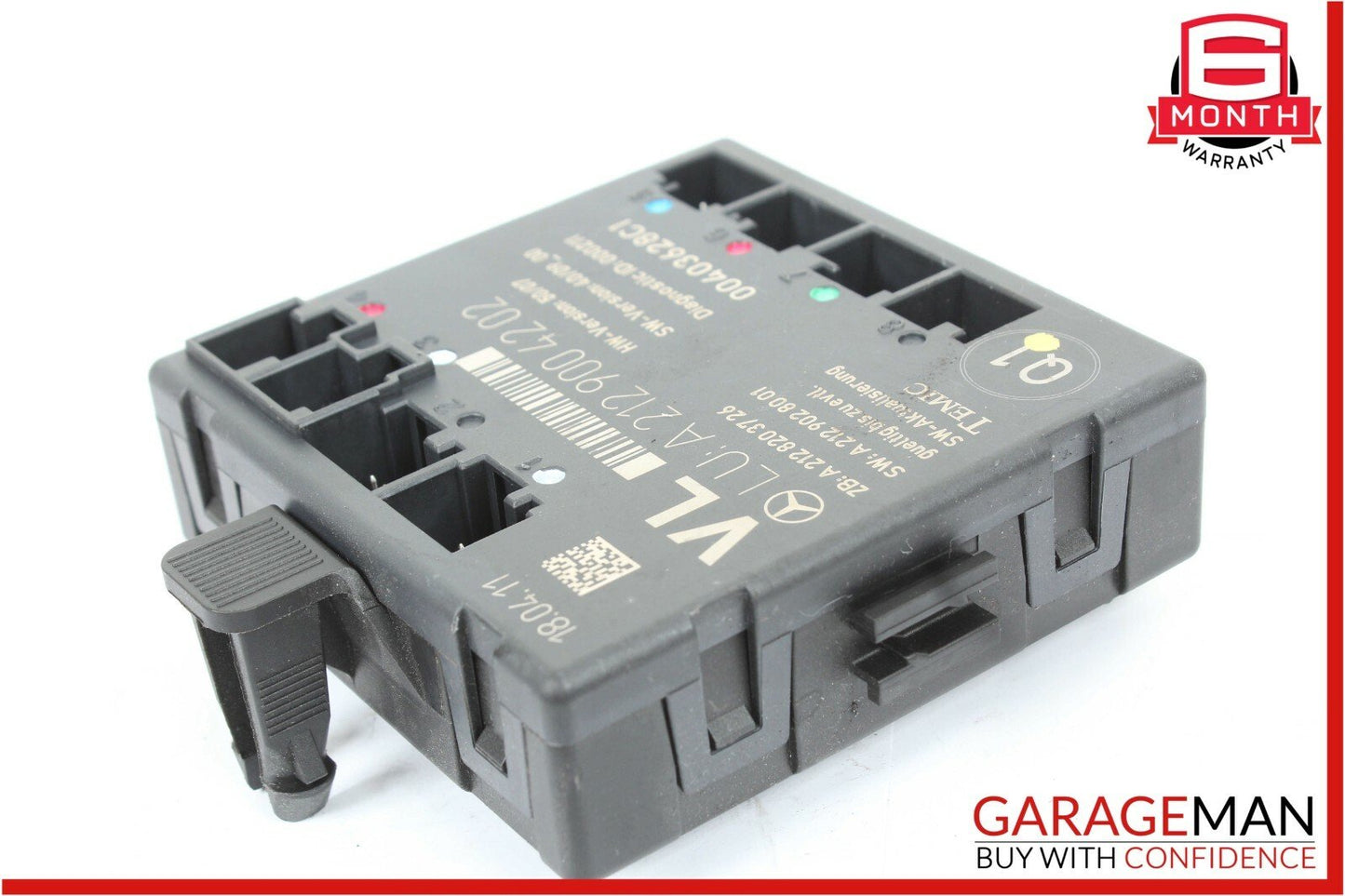 08-15 Mercedes W204 C250 C350 Front Left Driver Side Door Controller Module Unit