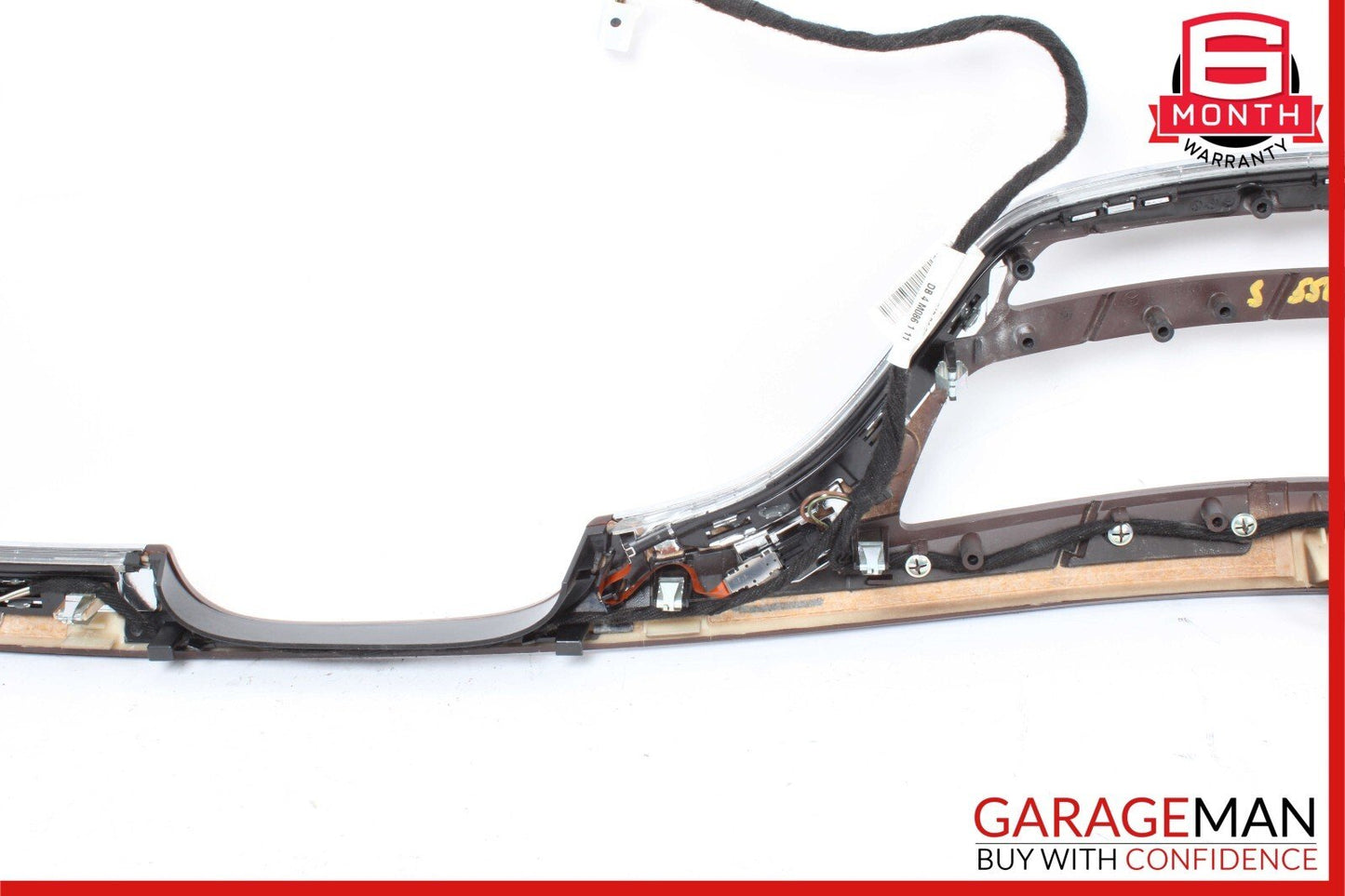 07-09 Mercedes W221 S550 Front Dashboard Dash Trim Panel Cover Bezel Wood OEM