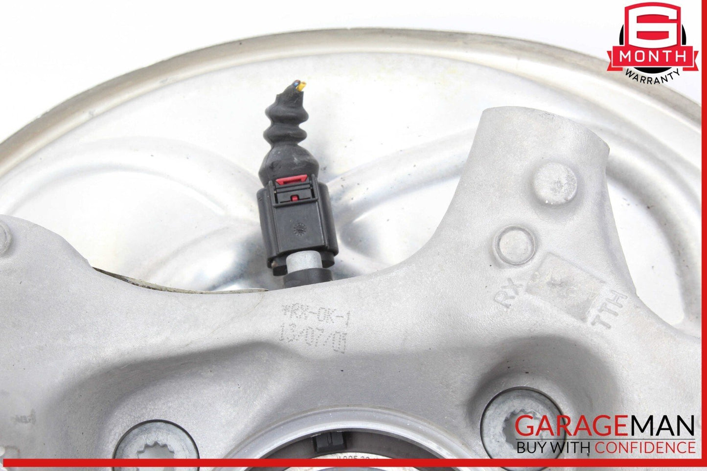 18-24 Audi Q5 Rear Right Passenger Side Spindle Knuckle Wheel Hub w/ Rotor Disc