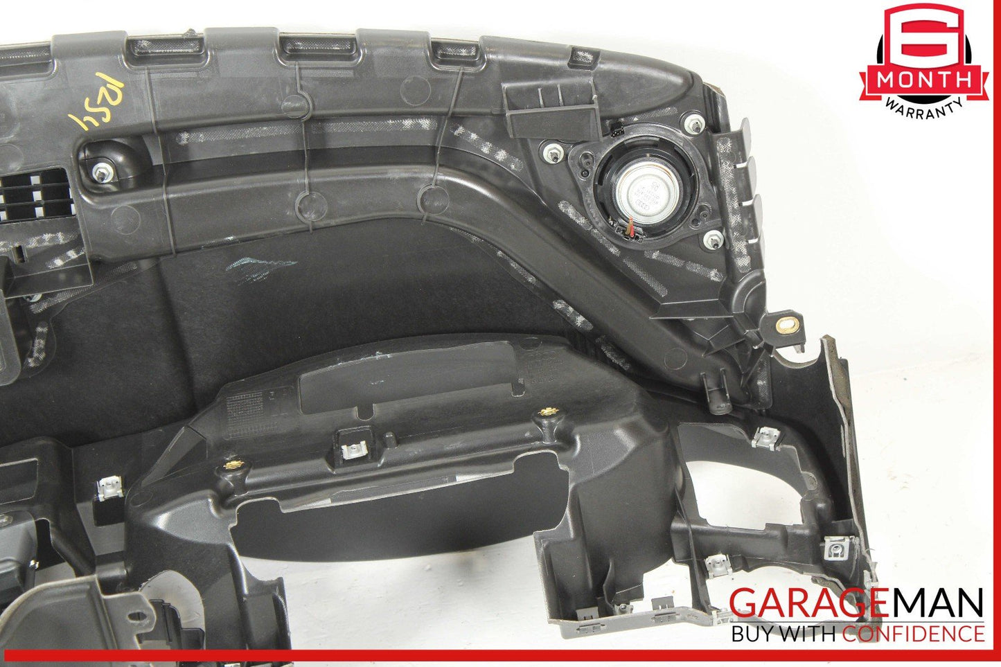 09-16 Audi S4 Front Dash Dashboard Panel Cover Trim Vent Assembly Black OEM