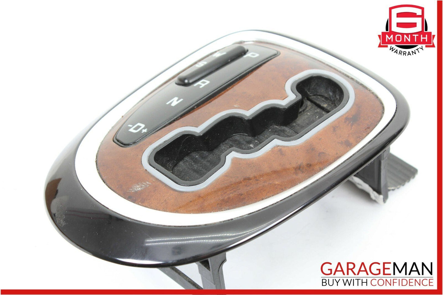 00-06 Mercedes W220 S600 S430 Gear Shifter Bezel Trim Indicator Wood OEM