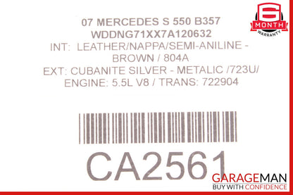 Mercedes W221 S550 S63 C300 SLK350 Sirius Satellite Radio Module Receiver OEM