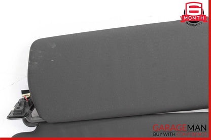 11-18 Porsche Cayenne 958 S Front Right Side Sun Visor Shade Cover Black OEM